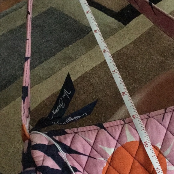 Vera Bradley Pocketbook,pink blue orange white, - Picture 12 of 12